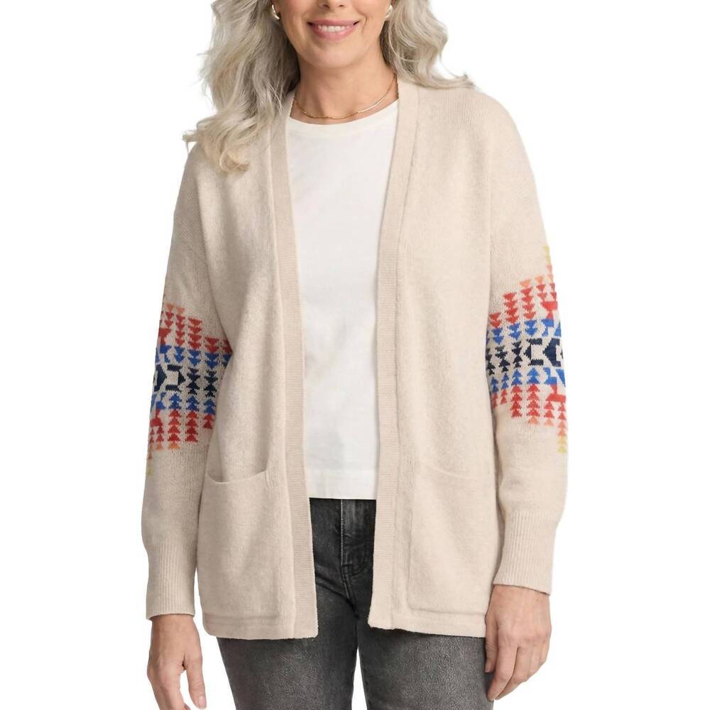 NEW PENDLETON sierra springs cardigan in natural